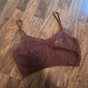 Mahina crochet crop top